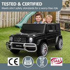 Mercedes Benz AMG G63 Kids Electric Two Seater Ride On Car with Remote Control.