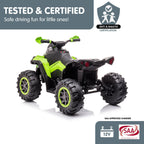 GTS99 Kids Electric Ride On Quad Bike Toy ATV 50W - Green.