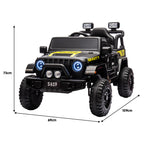 S619 Gravity Kids Electric Ride On Car - Black.