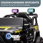 S619 Gravity Kids Electric Ride On Car - Black.
