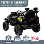 S619 Gravity Kids Electric Ride On Car - Black.