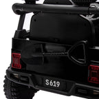S619 Gravity Kids Electric Ride On Car - Black.