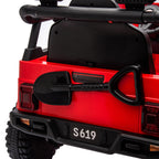 S619 Gravity Kids Electric Ride On Car - Red.