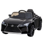 Lexus LC 500 Kids Electric Ride On Car - Black.