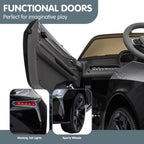 Lexus LC 500 Kids Electric Ride On Car - Black.