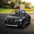 Lexus LC 500 Kids Electric Ride On Car - Black.