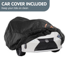 Lexus LC 500 Kids Electric Ride On Car - White.