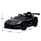 Maserati MC20 GT2 Licensed Electric Kids Ride On Race Car Black.