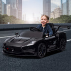 Maserati MC20 GT2 Licensed Electric Kids Ride On Race Car Black.