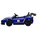 Maserati MC20 GT2 Licensed Electric Kids Ride On Race Car Blue.