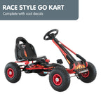 Kids Ride On Pedal-Powered Go Kart G95- Red