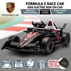 Porsche Formula E Kids Electric Ride-on Car With Remote Control.