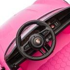 Porsche Taycan Turbo S Kids Electric Ride On Car w/Remote Control 90W Four Wheel Suspension 2 Seater w/Seat Belt.