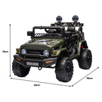 Toyota FJ Cruiser Kids Electric Ride On Car - Green.