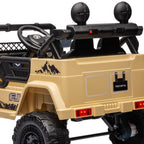 Toyota FJ Cruiser Kids Electric Ride On Car - Khaki