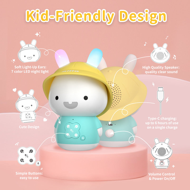 Alilo Baby Bunny G9S Musical Toy & Story Teller, Nursery Rhymes & Lullabies