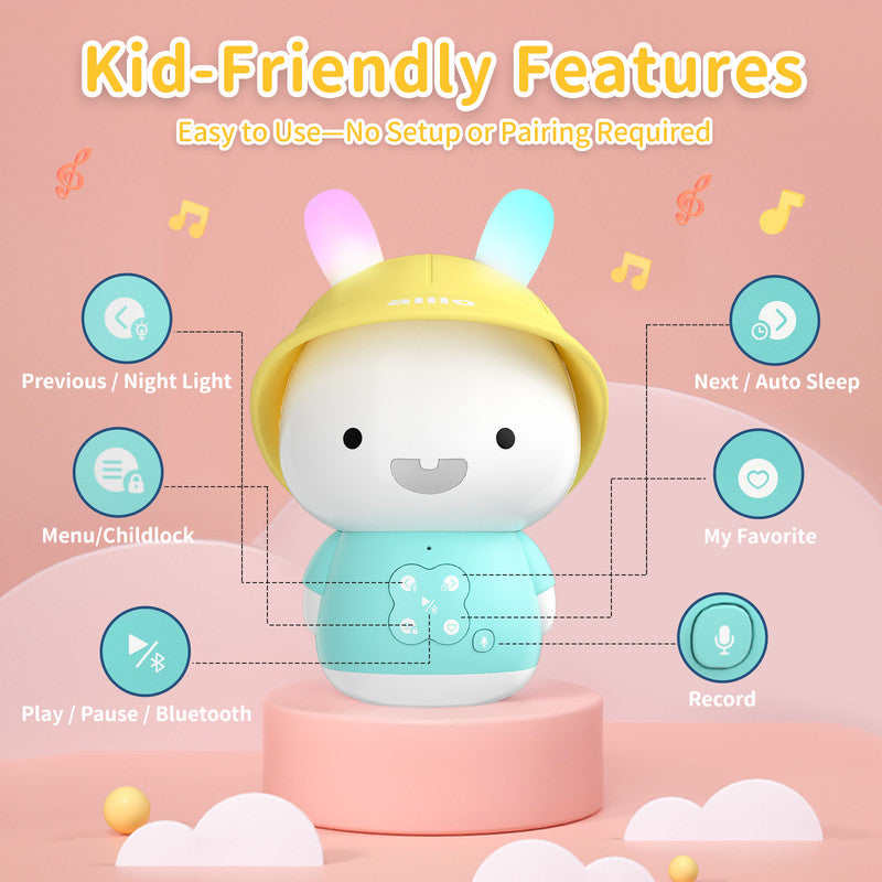 Alilo Baby Bunny G9S Musical Toy & Story Teller, Nursery Rhymes & Lullabies