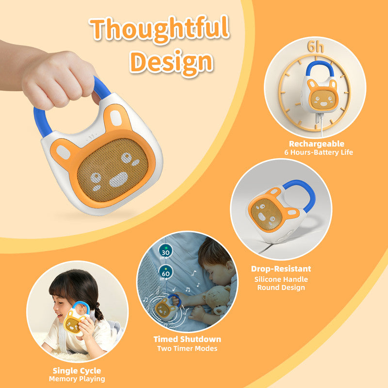 Alilo Pocket Bunny K1 Musical Toy & Story Teller, Nursery Rhymes & Lullabies