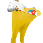 Yellow Granny Pants Yard Game for Kids - Durable Outdoor Tossing Activity with Ball and Pump - 60x80cm Fun Backyard Game for Australian Family BBQs
