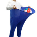 Blue Granny Pants Yard Game for Kids - Durable Outdoor Tossing Activity with Ball and Pump - 60x80cm Fun Backyard Game for Australian Family BBQs