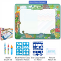 80x60CM Dinosaur World Water Doodle Mat - Mess-Free Prehistoric Educational Aqua Toy, Deluxe 10-Piece Set