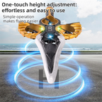 L36 Remote Control Flying Stunt Sword with LED Lights, 360° Flips & 2 Batteries