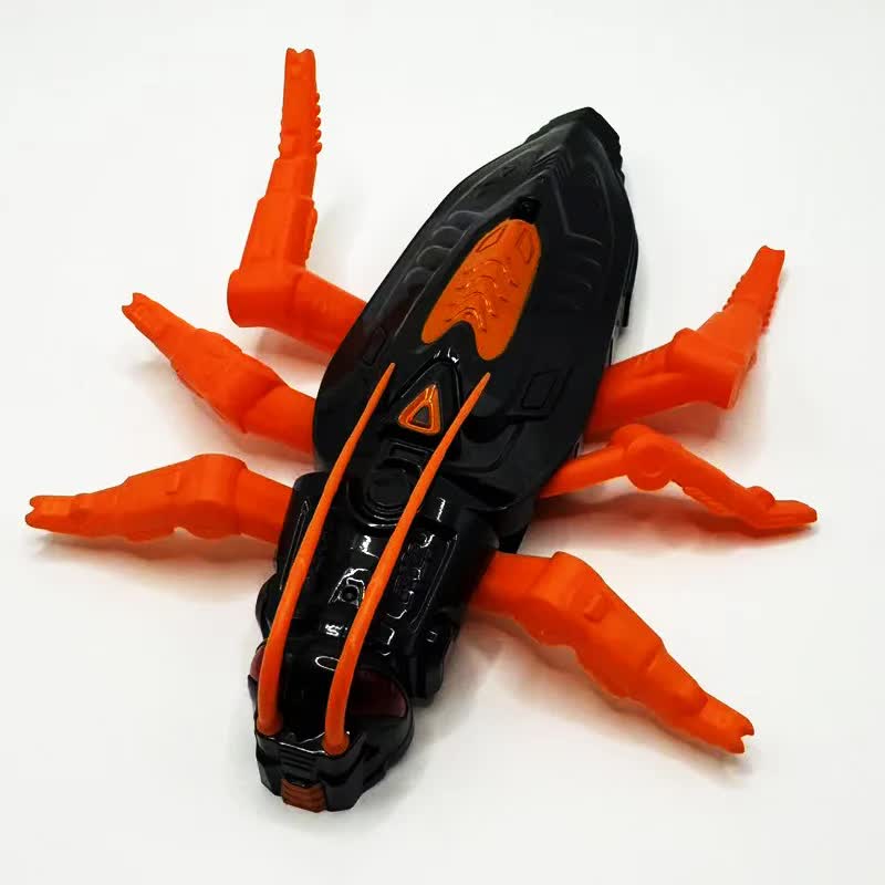 RC Wall Climbing Cockroach Toy Realistic Anti-Gravity Remote Control Bug 360 Stunt Rotation Rechargeable Prank Gift for Kids
