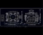 V8 Engine Simulation Model Blocks