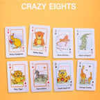 Crazy Eight Hearts Old Maid Fish Educational children card games - Old Maid