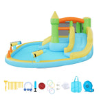 Inflatable Bounce Castle, 3.82 x 3.98 x 1.97m Inflatable Castle with Splash Pool.