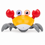 Sun Orange crawling crab photo cleanup